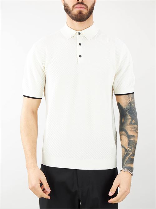 Patterned knitted polo shirt Emporio Armani EMPORIO ARMANI |  | 3D1MXM1MPGZF110
